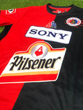 CD FAS, Men's Retro Soccer Jersey, 2008 Pacheco #15 (Black)