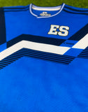 El Salvador, Men's Retro Soccer Jersey, Germany 90 Blue
