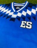 El Salvador, Men's Retro Soccer Jersey, Germany 94 Blue