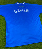 El Salvador, Men's Retro Soccer Jersey, Germany 94 Blue
