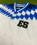 El Salvador, Men's Retro Soccer Jersey, Germany 94 White