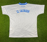 El Salvador, Men's Retro Soccer Jersey, Germany 94 White
