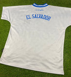 El Salvador, Men's Retro Soccer Jersey, Germany 94 White