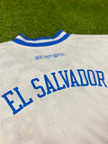 El Salvador, Men's Retro Soccer Jersey, Germany 94 White