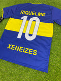 CA Boca Juniors, Men's Retro Soccer Jersey, 2000, Riquelme #10
