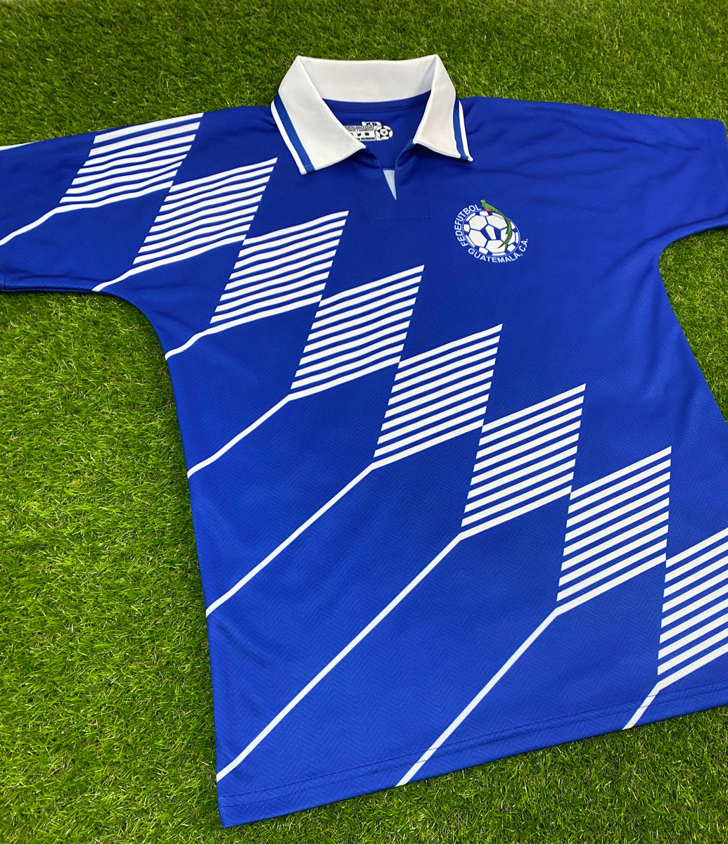 Guatemala, Men´s Retro Soccer Jersey, 1996 nostalgiacf