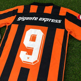 CD Aguila, Men's Retro Soccer Jersey, 2001 Oralite #9, Mauro Nunes
