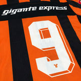 CD Aguila, Men's Retro Soccer Jersey, 2001 Oralite #9, Mauro Nunes