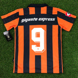 CD Aguila, Men's Retro Soccer Jersey, 2001 Oralite #9, Mauro Nunes