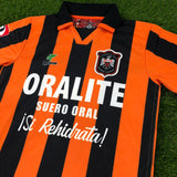 CD Aguila, Men's Retro Soccer Jersey, 2001 Oralite #9, Mauro Nunes