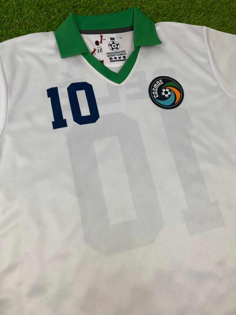 Pelé sous le maillot du New York Cosmos, le 15 août 1977