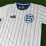 El Salvador, Men's Retro Soccer Jersey, 1985 White