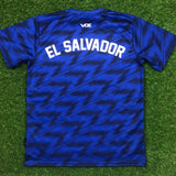 VOE El Salvador, Men's Short Sleeve Jersey, Stress Blue