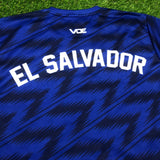 VOE El Salvador, Men's Short Sleeve Jersey, Stress Blue