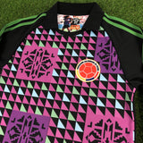 Colombia, Men's Retro Soccer Jersey, 1990, Higuita Goalkeeper