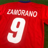 Chile, Men´s Retro Soccer Jersey, 1998, Zamorano #9