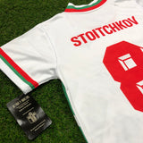 Bulgaria, Men's Retro Soccer Jersey, 1994, Stoitchkov #8