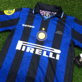 Inter de Milan, Men´s Retro Soccer Jersey, 1999 Ronaldo #10
