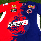 CD FAS, Men's Retro Soccer Jersey, 2005 Corona, Bentos #9