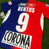 CD FAS, Men's Retro Soccer Jersey, 2005 Corona, Bentos #9