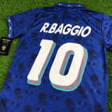 Italia, Men´s Retro Soccer Jersey, 1994 Baggio #10