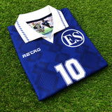 El Salvador, Men's Retro Soccer Jersey, 1993 Blue