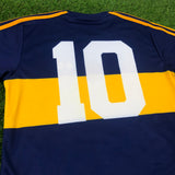 CA Boca Juniors, Men's Retro Soccer Jersey, 1981, Maradona #10