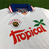 CD Olimpia, Men's Retro Soccer Jersey, 1988