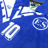 El Salvador, Men's Retro Soccer Jersey, 1996/97 #10, Blue