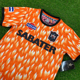 CD Aguila, Men's Retro Soccer Jersey, 1992/93 Sabater.