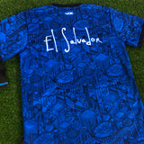 VOE El Salvador, Men's Short Sleeve Jersey, "Estadio Cuscatlan"