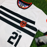 DC United, Men's Retro Soccer Jersey, 1996, Diaz Arce #21 (White)