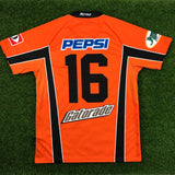 CD Aguila, Men's Retro Soccer Jersey, 2006, Brahva #16