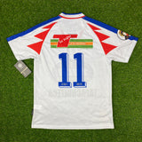 LA Firpo Mens Retro Soccer Jersey, 1997 Taca, Israel Castro Franco #11