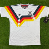 Germany, Men's Retro Soccer Jersey, 1990, Lothar Matthaus #10