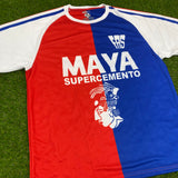 CD FAS, Men's Retro Soccer Jersey, 1984 Cemento Maya