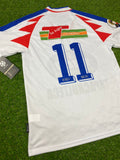 LA Firpo Mens Retro Soccer Jersey, 1997 Taca, Israel Castro Franco #11