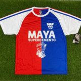 CD FAS, Men's Retro Soccer Jersey, 1984 Cemento Maya
