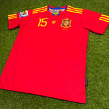 España, Men's Retro Soccer Jersey, 2010 (La Roja)