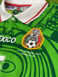 Mexico, Men´s Retro Soccer Jersey, 1998 Luis Hernandez #15