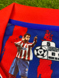 Atletico de Madrid, Men's Retro Soccer Jersey, 1996, Kiko Narvaez #19