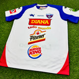 LA Firpo Mens Retro Soccer Jersey, Campeonato 2013 (Diana, Burger King)