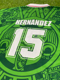 Mexico, Men´s Retro Soccer Jersey, 1998 Luis Hernandez #15