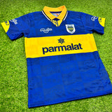 CA Boca Juniors, Men's Retro Soccer Jersey, 1995, Parmalat Maradona #10