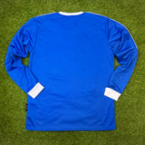 El Salvador, Men's Retro Soccer Jersey, 1982 LS Blue