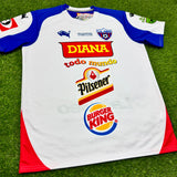 LA Firpo Mens Retro Soccer Jersey, Campeonato 2013 (Diana, Burger King)