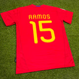 España, Men's Retro Soccer Jersey, 2010 (La Roja)