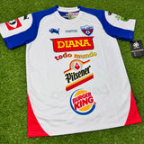 LA Firpo Mens Retro Soccer Jersey, Campeonato 2013 (Diana, Burger King)