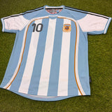 Argentina, Men's Retro Soccer Jersey, 2006