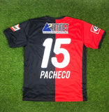 CD FAS, Men's Retro Soccer Jersey, 2008 Pacheco #15 (Black)